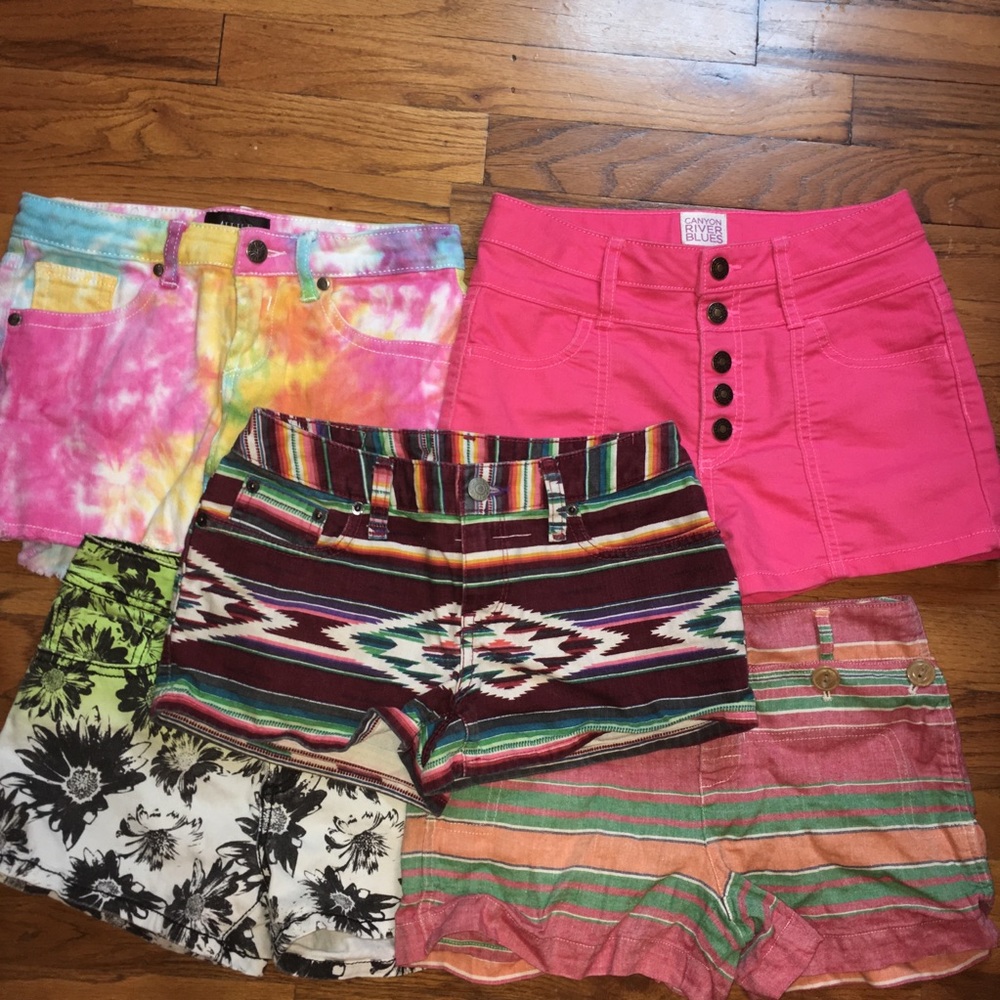 Teen girls shorts bundle size 12-14